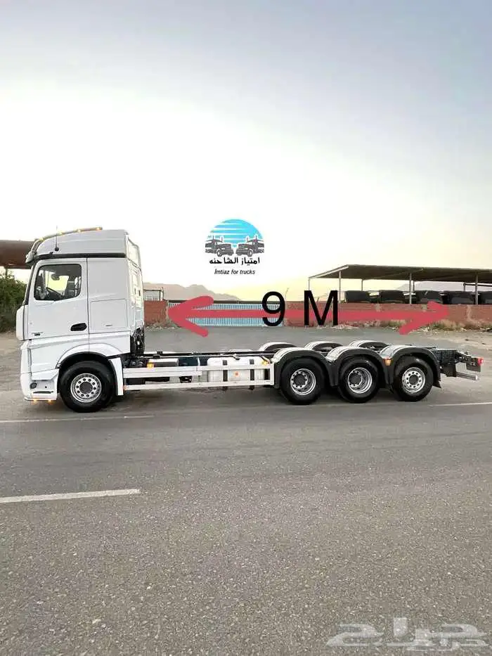 مرسيدس اكتروس MP5 سكس طراز 3553 موديل 2021 بطاقة جمركية 5