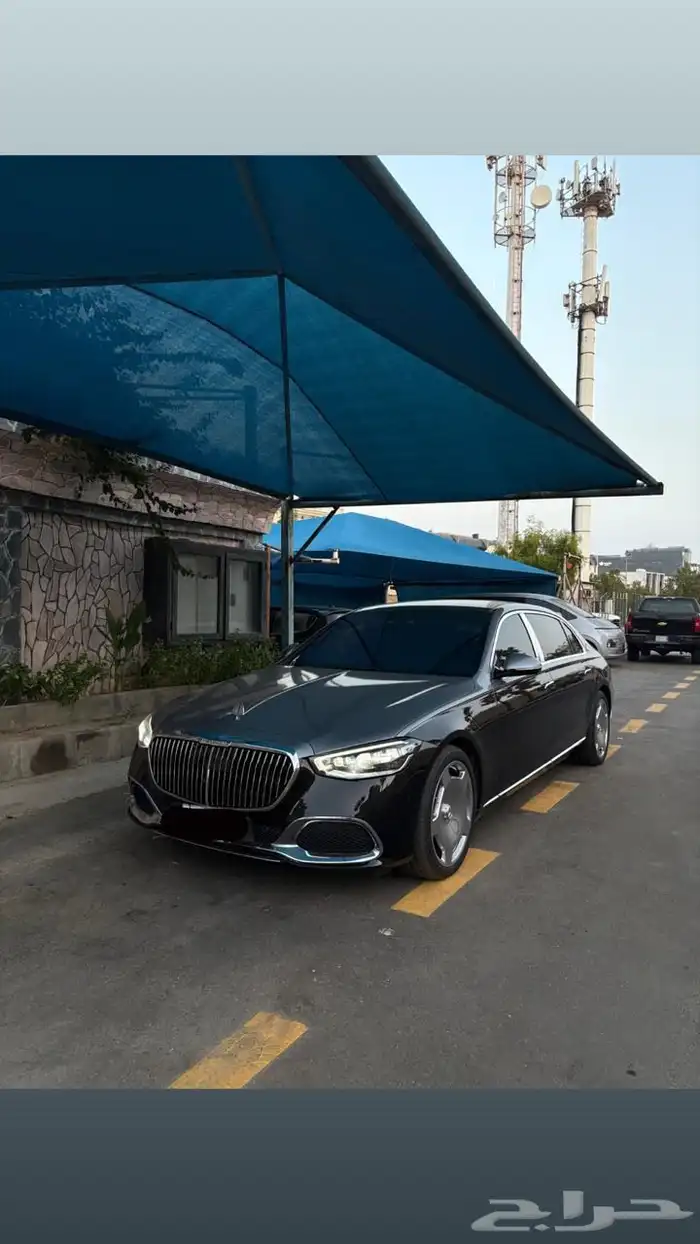 مرسيدس مايباخ S580 2024 ممشى قليل وبحالة الجديد 0