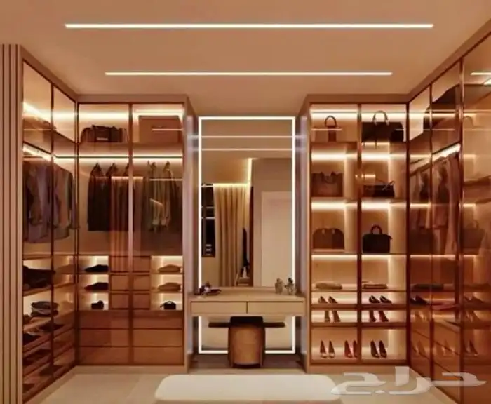 غرفة النوم دواليب ملابس خزائن ديكورات تفصيل عل حسب الطلب 0