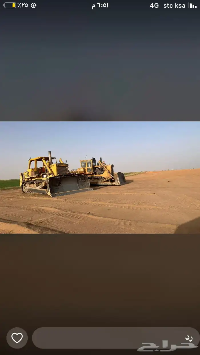 بلدوزرات للايجار في القصيم 2