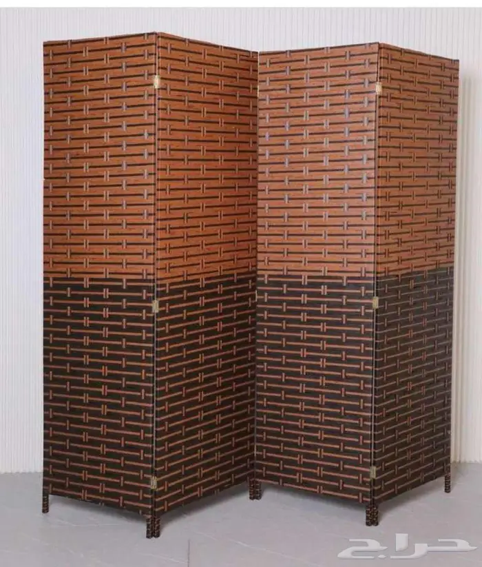 بارتشن قابل للطي حديث عدة الوان حاجز ديكور خشب 19