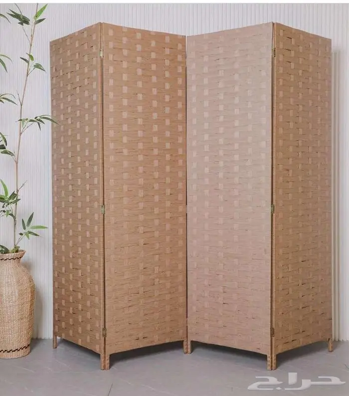 بارتشن قابل للطي حديث عدة الوان حاجز ديكور خشب 20