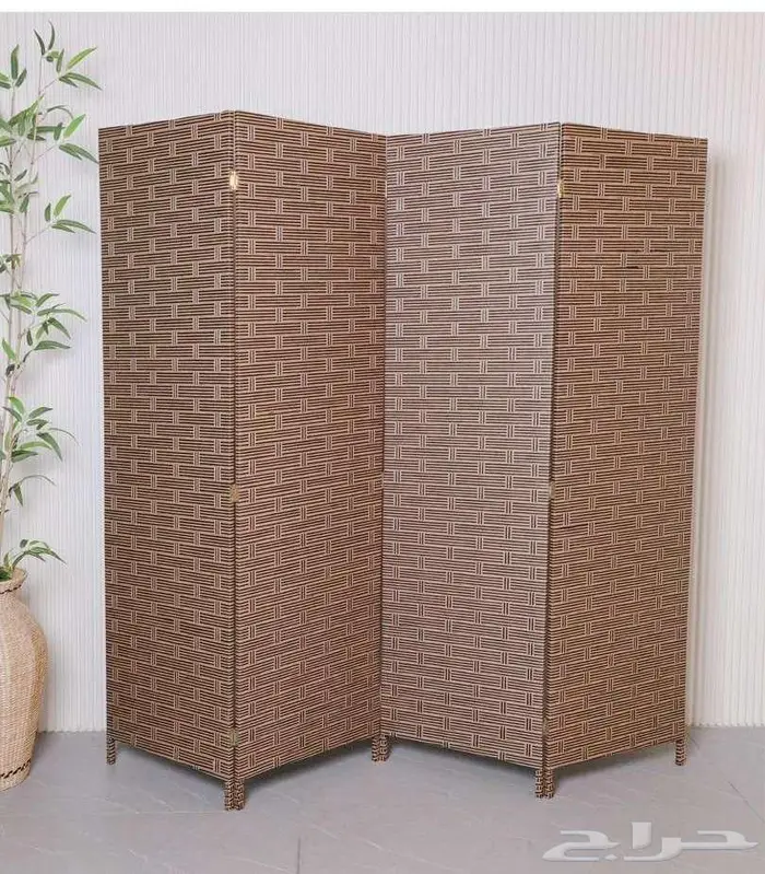 بارتشن قابل للطي حديث عدة الوان حاجز ديكور خشب 22