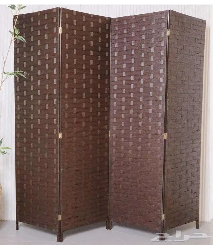 بارتشن قابل للطي حديث عدة الوان حاجز ديكور خشب 21