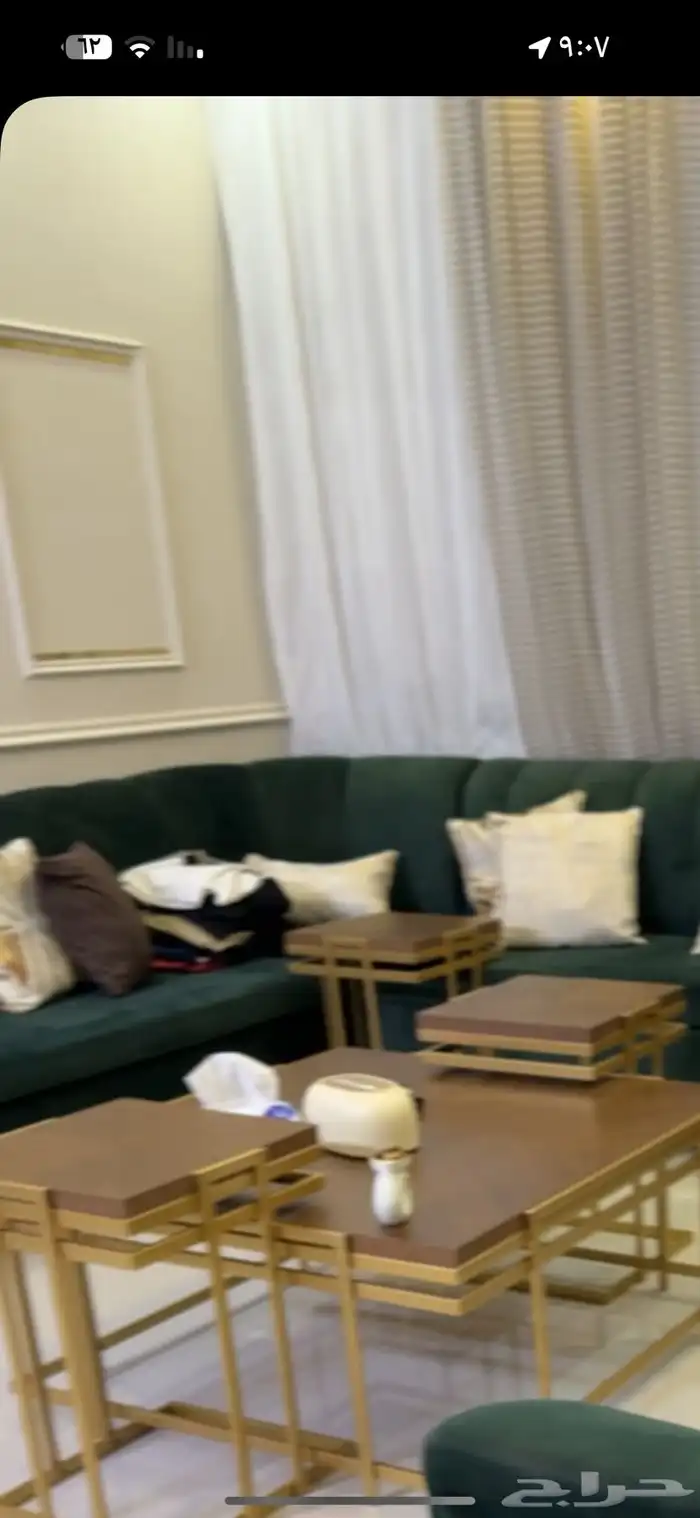 كنب كامل مع ستاره 3