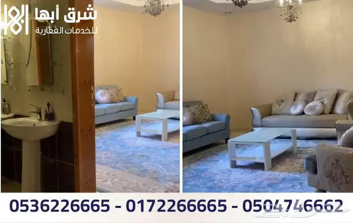 شقة للإيجار - حي الموظفين - ابها...تا جرت 0