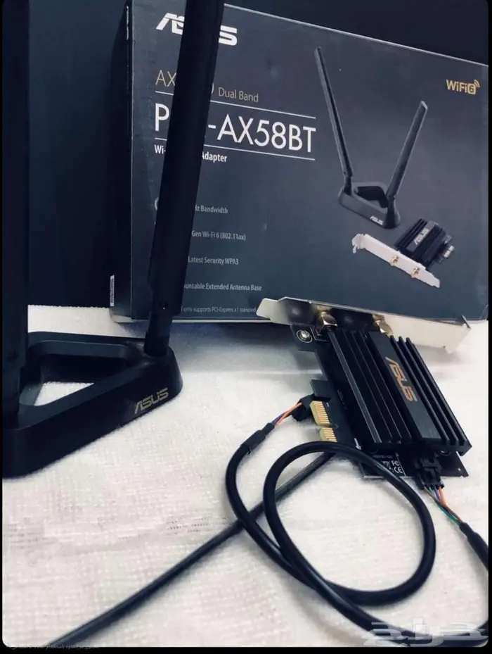 ادابتر بطاقة شبكة (Wi-Fi Card) أو محول شبكة (Adapter) 3