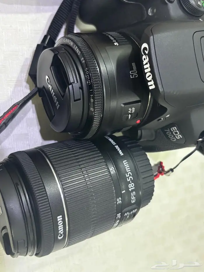 كاميرا كانون D700 مع طابعة صور كانون 7