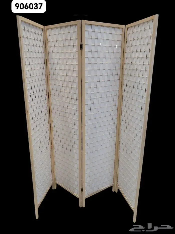 بارتشن قابل للطي حديث عدة الوان حاجز ديكور خشب 7