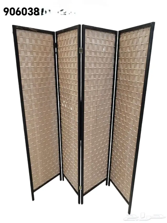 بارتشن قابل للطي حديث عدة الوان حاجز ديكور خشب 9