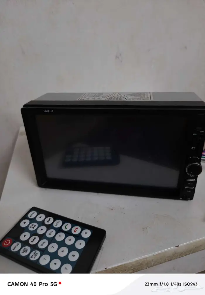 مسجل وديكور هايلوكس2015 وشاشه ومسجل لتيوتا 0