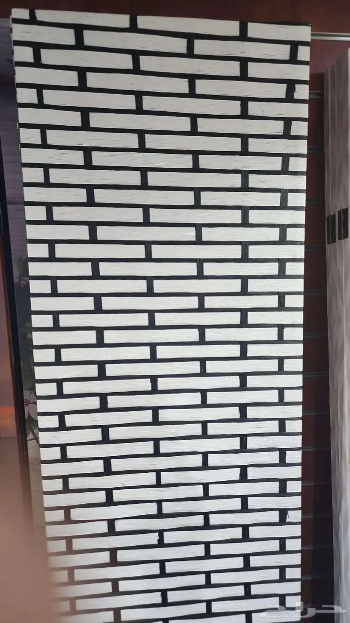 بارتشن قابل للطي حديث عدة الوان حاجز ديكور خشب 24