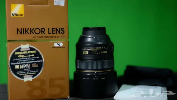 عدسة نيكون Nikon AF-S 85mm f 1.4G 5