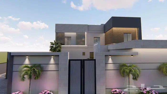 تصميم واجهات خارجي ثري دي 3D 15