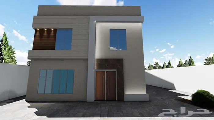 تصميم واجهات خارجي ثري دي 3D 23