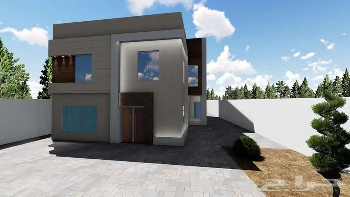 تصميم واجهات خارجي ثري دي 3D 24