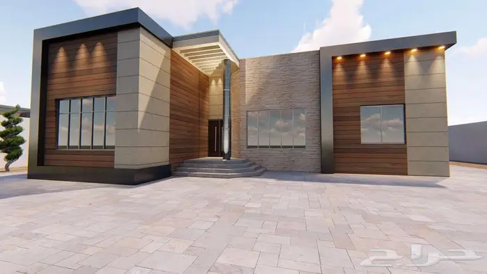 تصميم واجهات خارجي ثري دي 3D 25