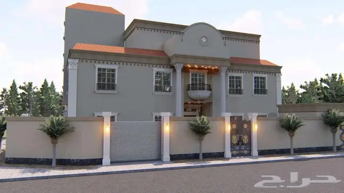 تصميم واجهات خارجي ثري دي 3D 2