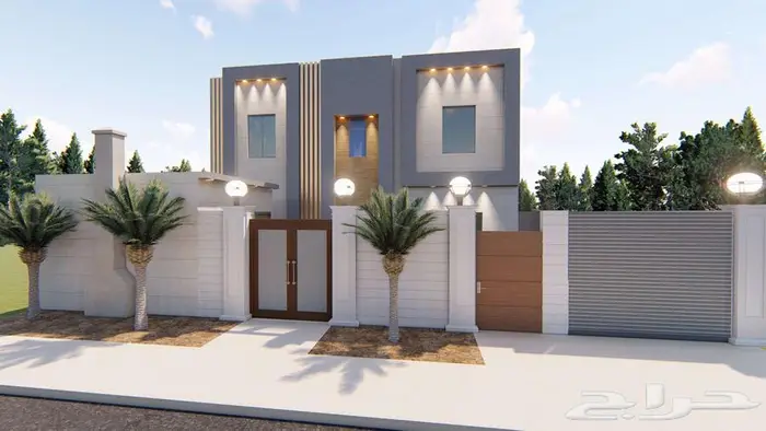 تصميم واجهات خارجي ثري دي 3D 28