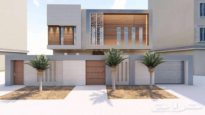 تصميم واجهات خارجي ثري دي 3D 6