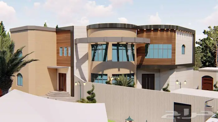 تصميم واجهات خارجي ثري دي 3D 3