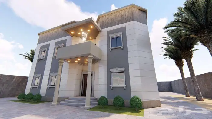 تصميم واجهات خارجي ثري دي 3D 9