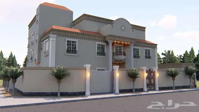 تصميم واجهات خارجي ثري دي 3D 1