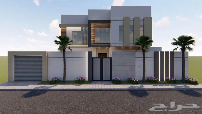 تصميم واجهات خارجي ثري دي 3D 11