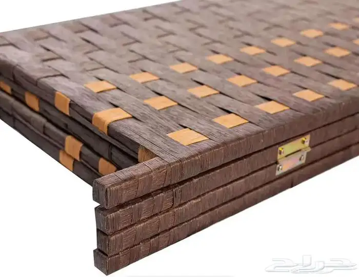 بارتشن قابل للطي حديث عدة الوان حاجز ديكور خشب 4