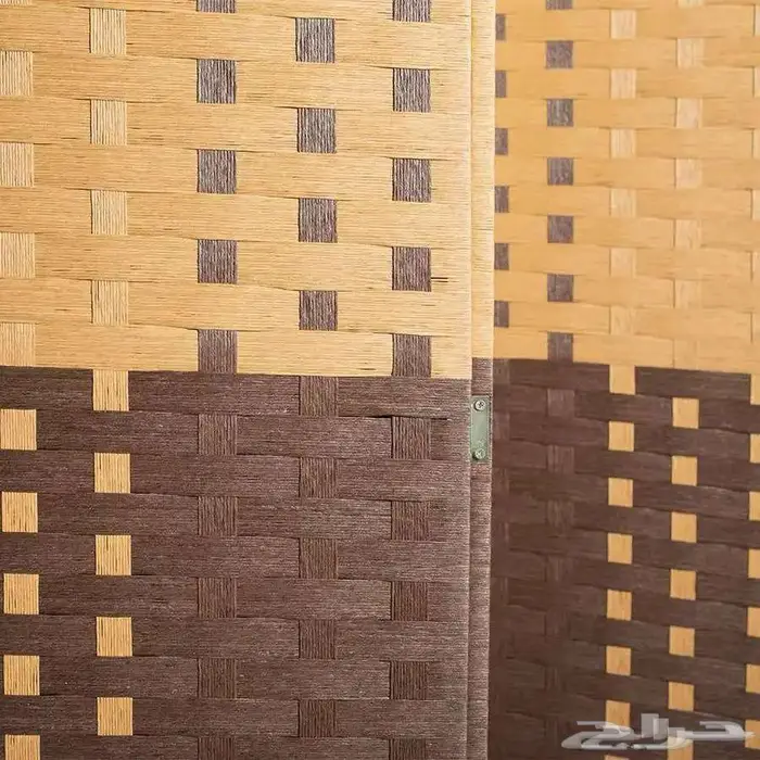 بارتشن قابل للطي حديث عدة الوان حاجز ديكور خشب 2