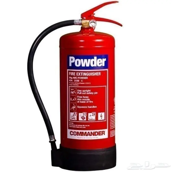 تعبئة وصيانة وبيع طفايات حريق مع شهادة فحص 14