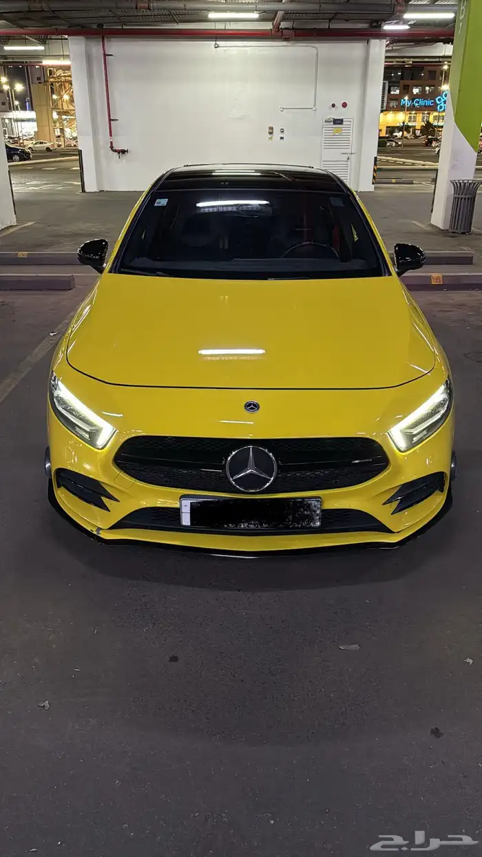 مرسبدس A35 موديل 2023 فئه AMG بلاك ايدشن 1