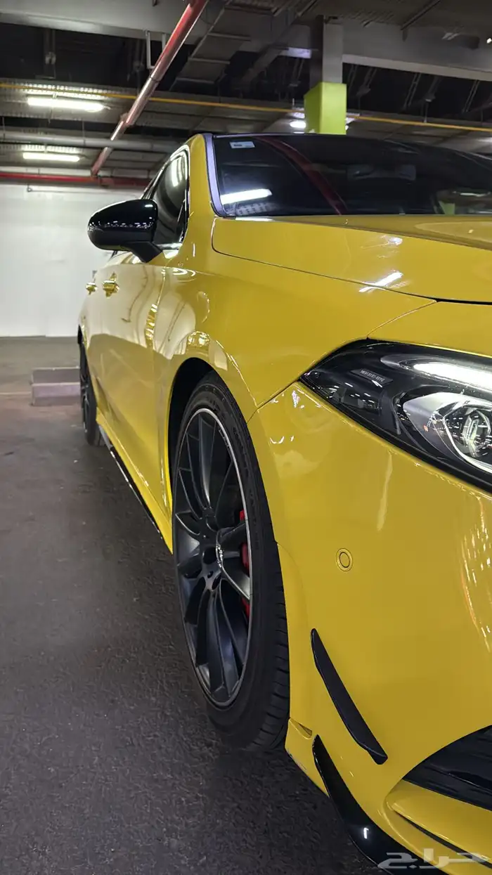مرسبدس A35 موديل 2023 فئه AMG بلاك ايدشن 3