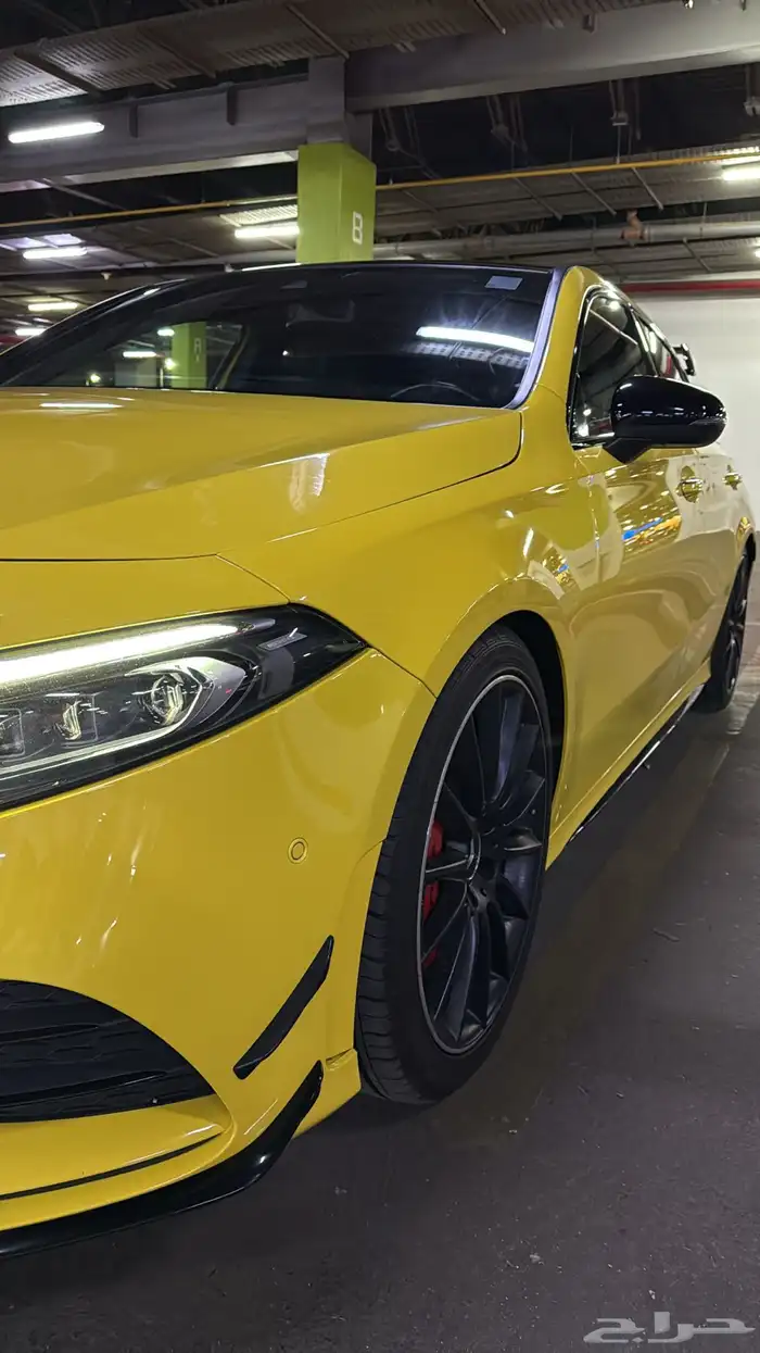 مرسبدس A35 موديل 2023 فئه AMG بلاك ايدشن 4