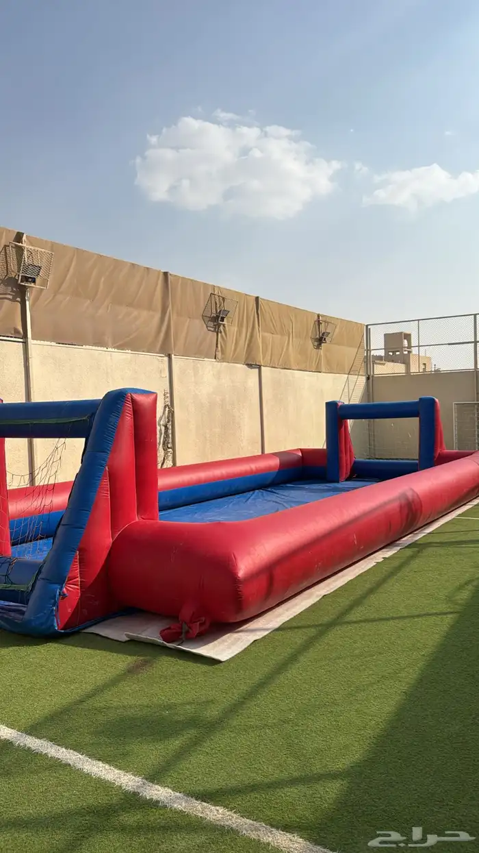 تاجير ملعب صابوني نطيطة زحليقة 3
