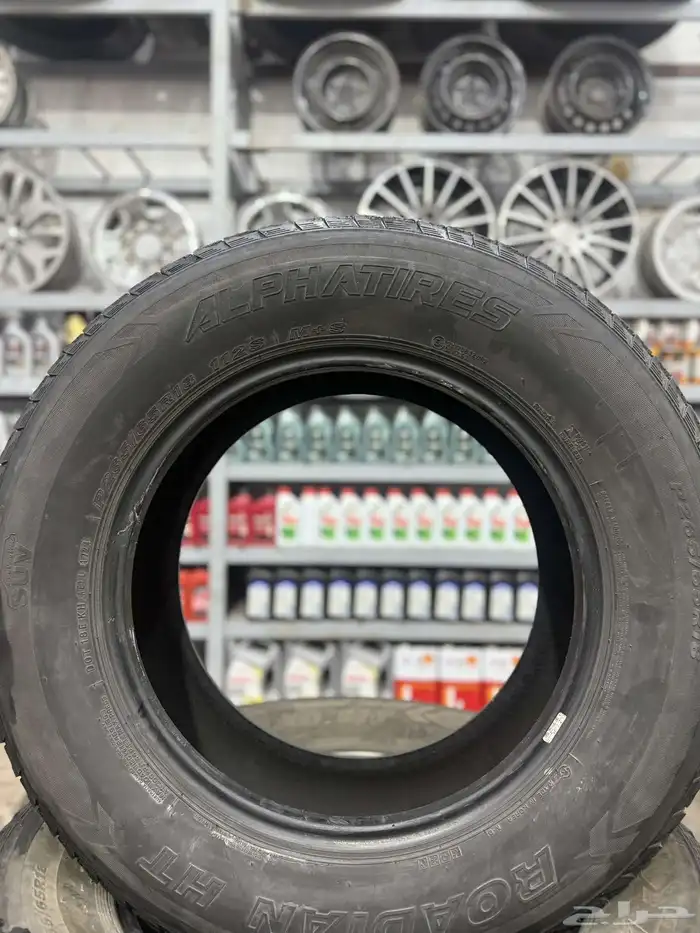 265 65 18 طقم كفرات الفا كوري تاريخ 2024 2