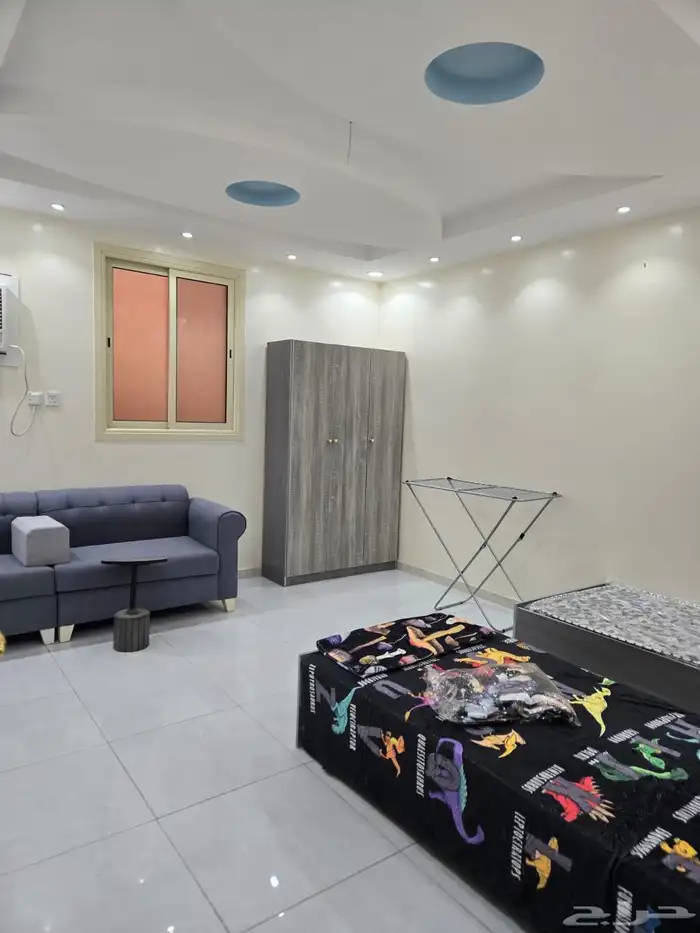 شقه غرفتين للايجار 2000 الشهر بمخطط البيعه 4