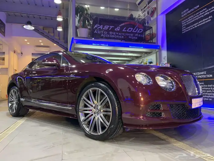 بنتلي 2015 gt speed continental edition full option 5