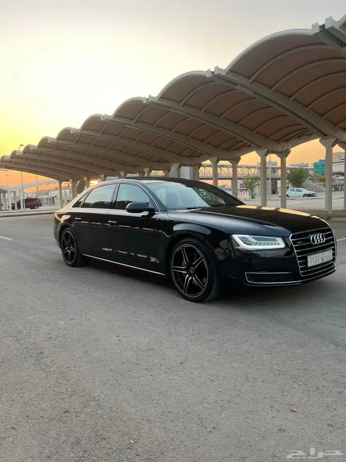 اودي A8 لارج ساماكو سعودية دايموند نظيفة جدا 2016 2