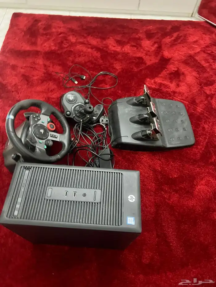 دركسون Sony مع كمبيوتر مكتبي hp 0