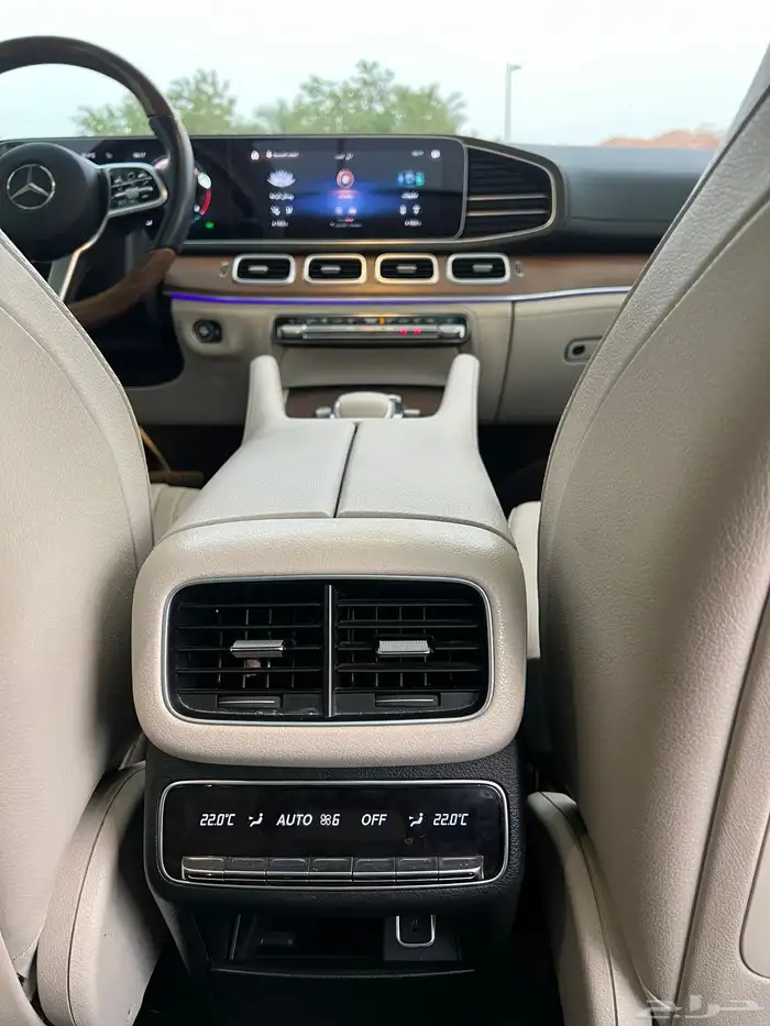 مرسيدس ( GLE450 ) الموديل 2022 تحت الضمان جفالي 25
