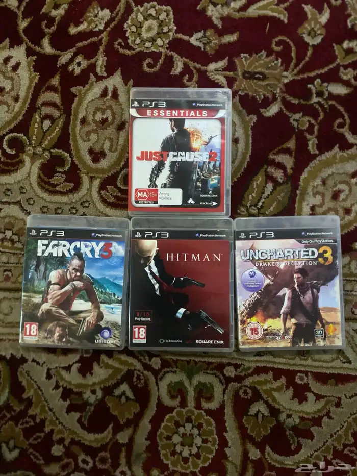 اشرطة بلايستيشن 3 PS3 نظيفة 0