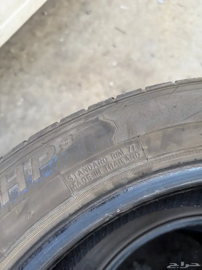 كفرات شفروليه كابتيفا كولراي يشبةجدد ت24 تايلندي 225 55 18 6