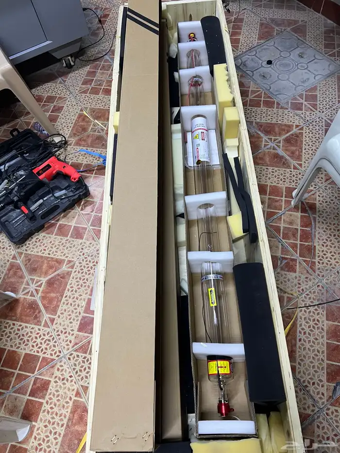 انبوب ليزر CO2   CO2 LASER TUBE EFR F8   150W 2