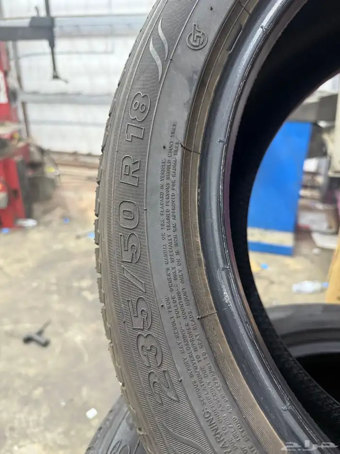 235 50 18 كفرات ماكسيس بزرعها م فرق ع الجديد مقاس وكالة تورس 5