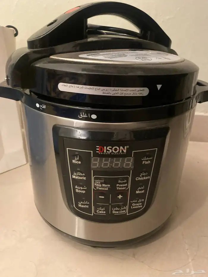 قدر ضغط كهربائي ادسون 1