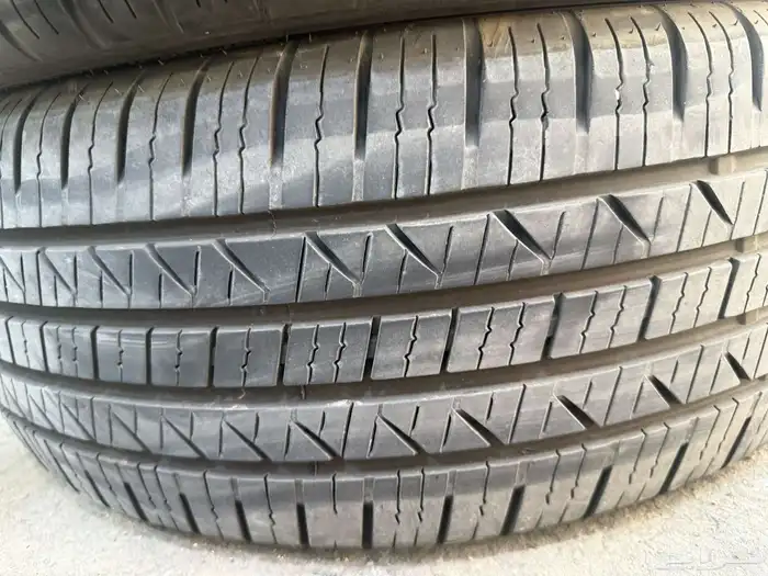 225 55 18 طقم كفرات تايلندي نضيف 4