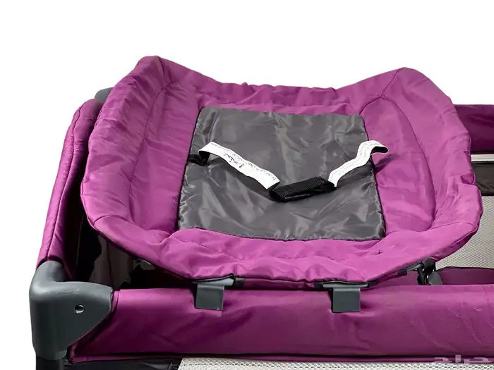 محبس مواليد مع باب جانبي - محبس للأطفال مع مظلة وألعاب 13