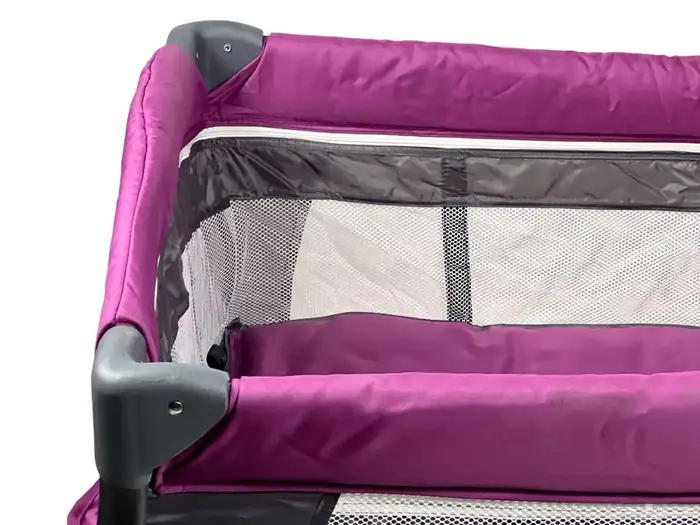 محبس مواليد مع باب جانبي - محبس للأطفال مع مظلة وألعاب 14