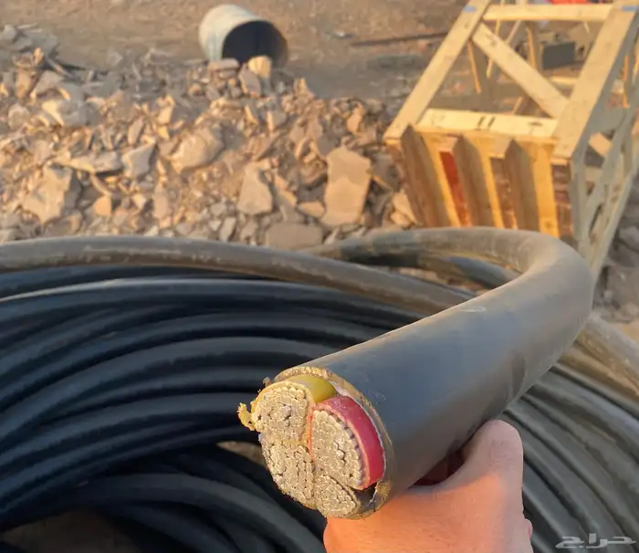 كيبل المنيوم 34 متر 300 ملي 0